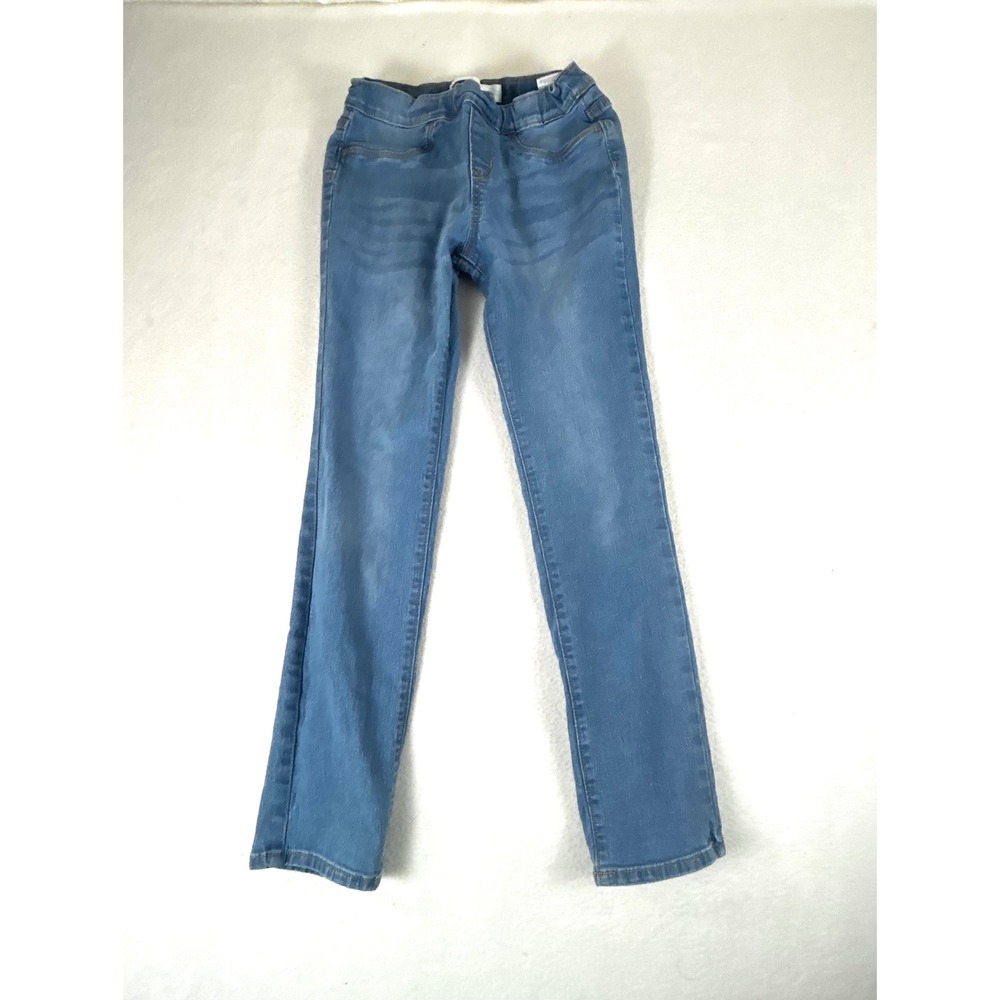 Old‎ Navy Kids Skinny Jeans Medium Wash Blue Adjustable Waist Size XL 14